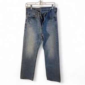 American Eagle Outfitters Men's Light Blue Slim Jeans